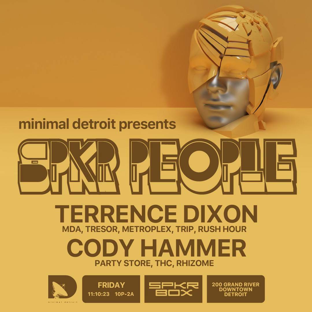 Minimal Detroit presents: SPKR People - Página frontal