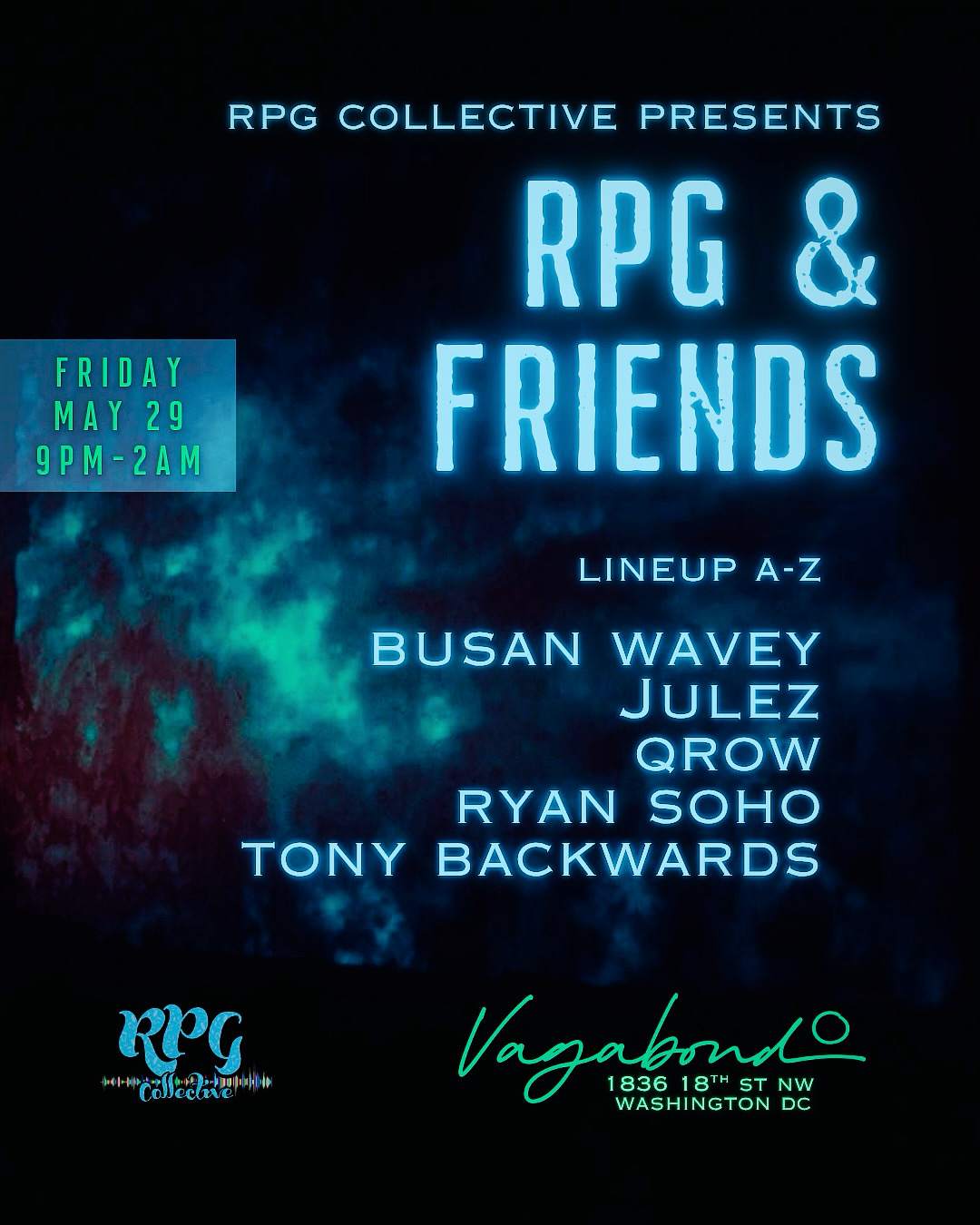 RPG & Friends at Vagabond, Washington DC