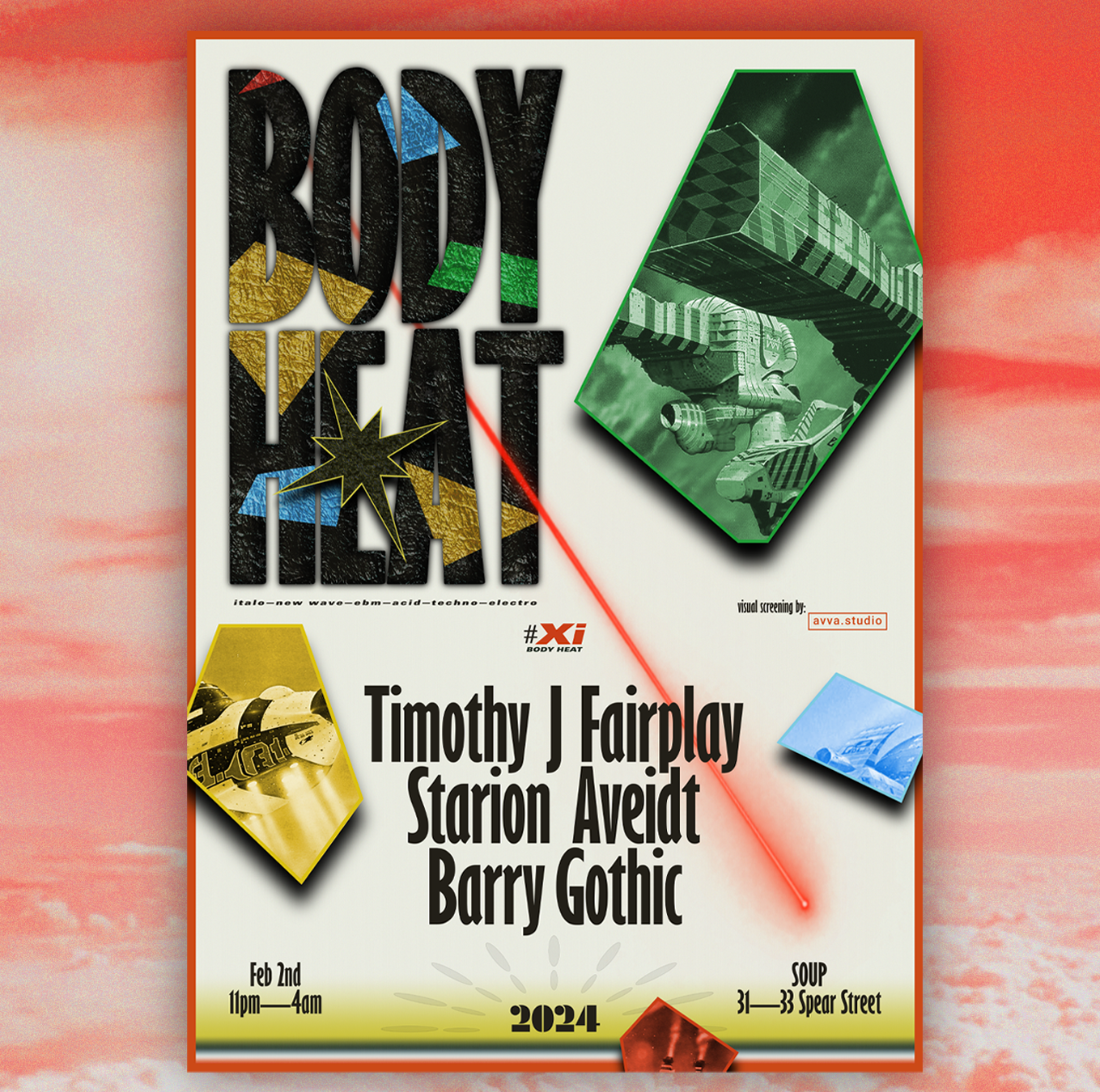 Body Heat presents Timothy J. Fairplay - Página frontal