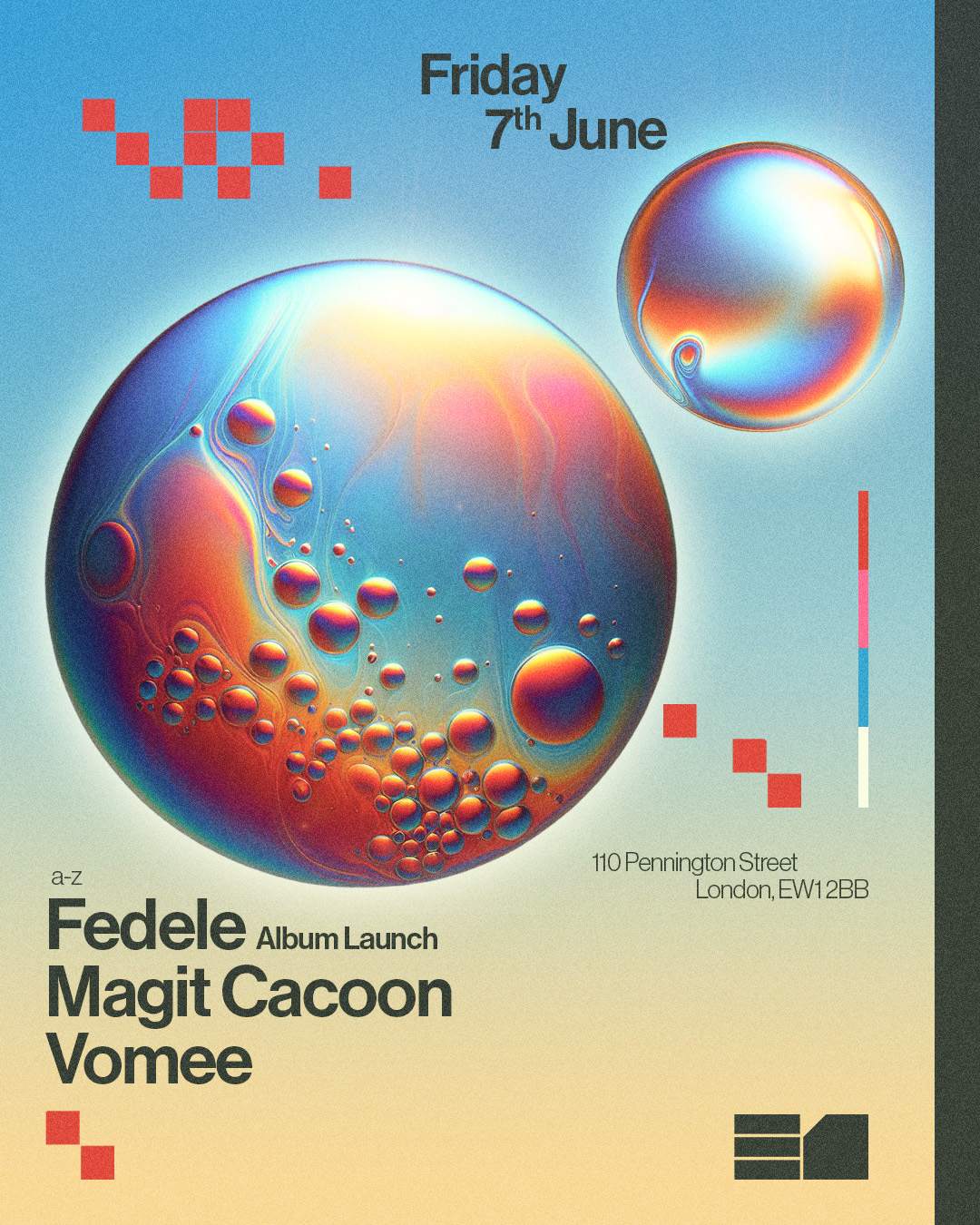 Fedele (Album Launch), Magit Cacoon - Página trasera