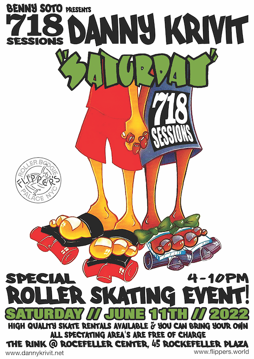 718 Sessions Skate Edition feat. Danny Krivit at Flipper's Roller