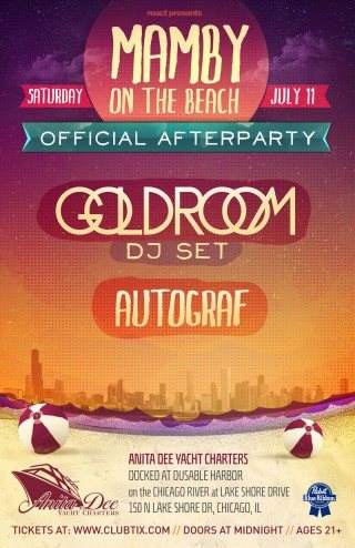 Goldroom Dj Set - Mamby on the Beach After Party - Yacht Party - Página frontal
