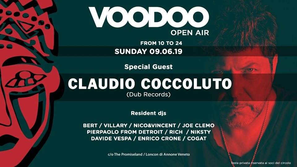 Voodoo Open AIR - with Claudio Coccoluto - Página frontal