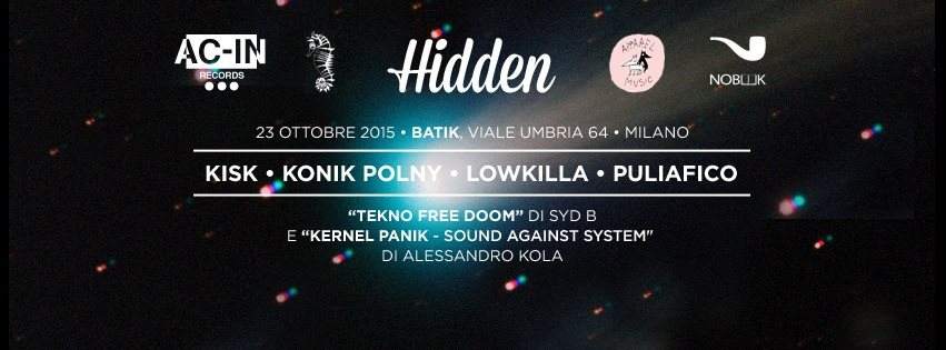 Hidden: Kisk / Konik Polny / Lowkilla - Página frontal