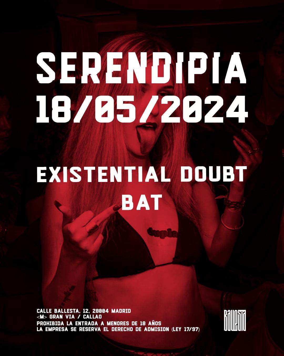 SERENDIPIA: Existential Doubt + Bat - Página frontal