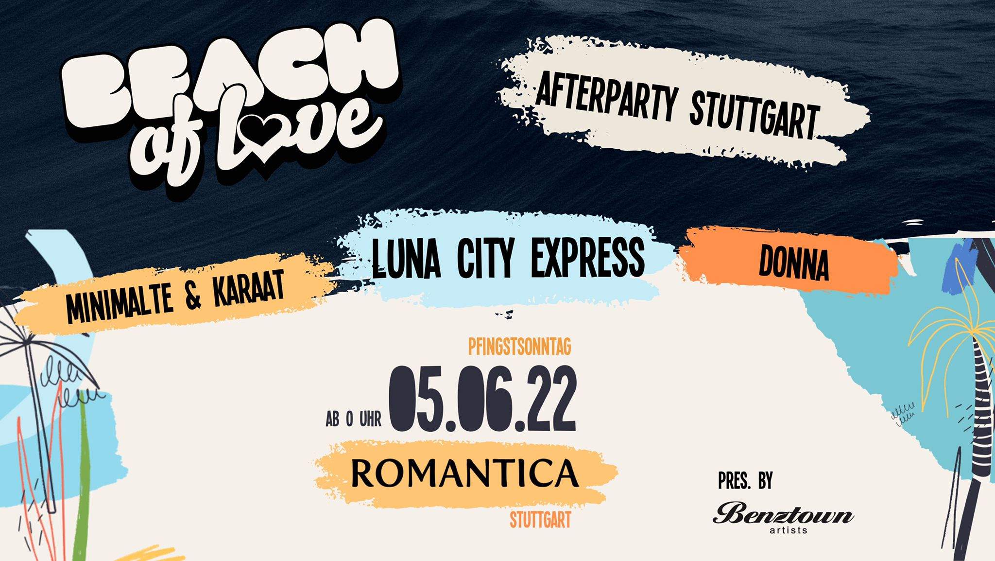 Beach of Love Afterparty - Página frontal