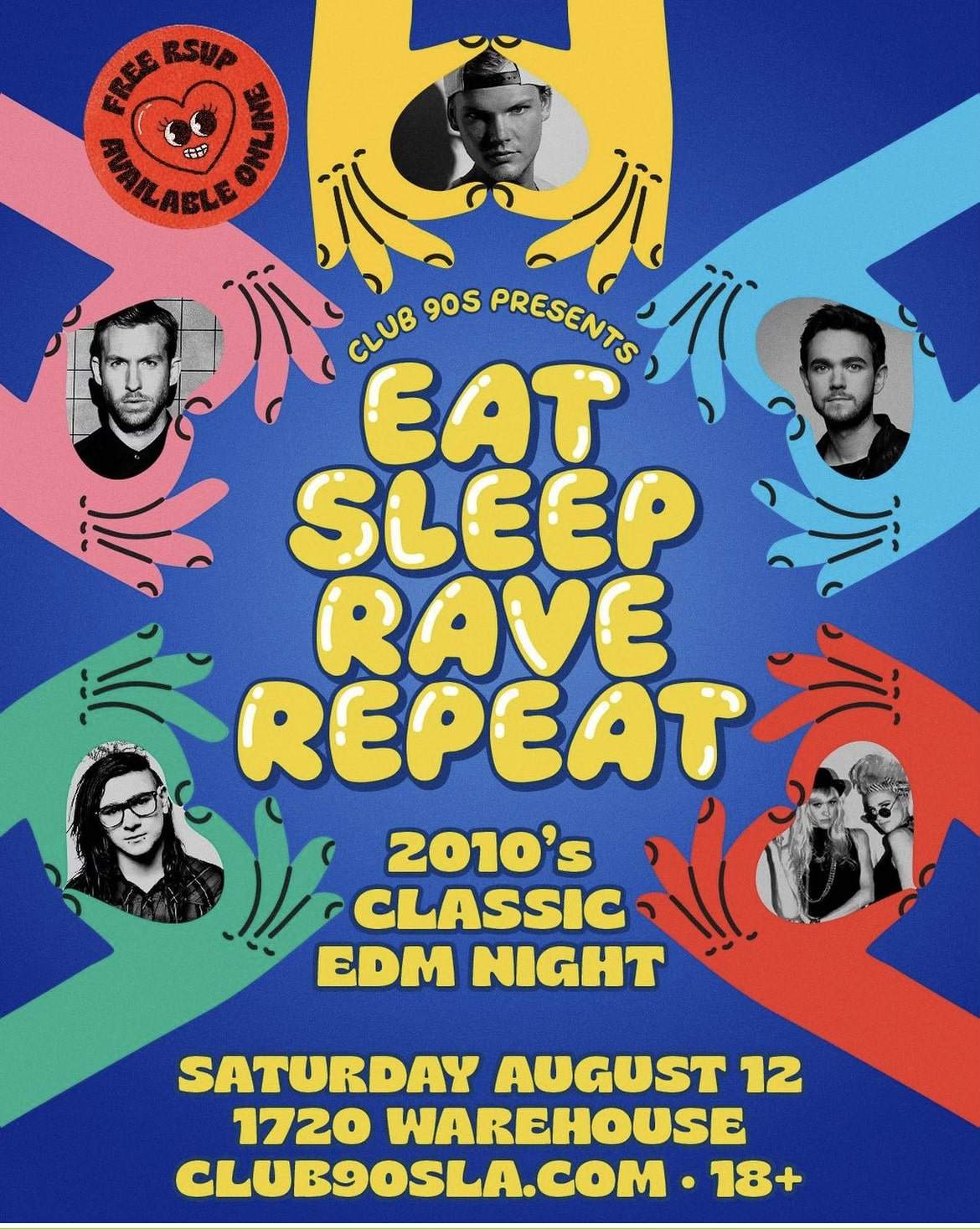 Eat.Sleep.Rave.Repeat at 1720, Los Angeles