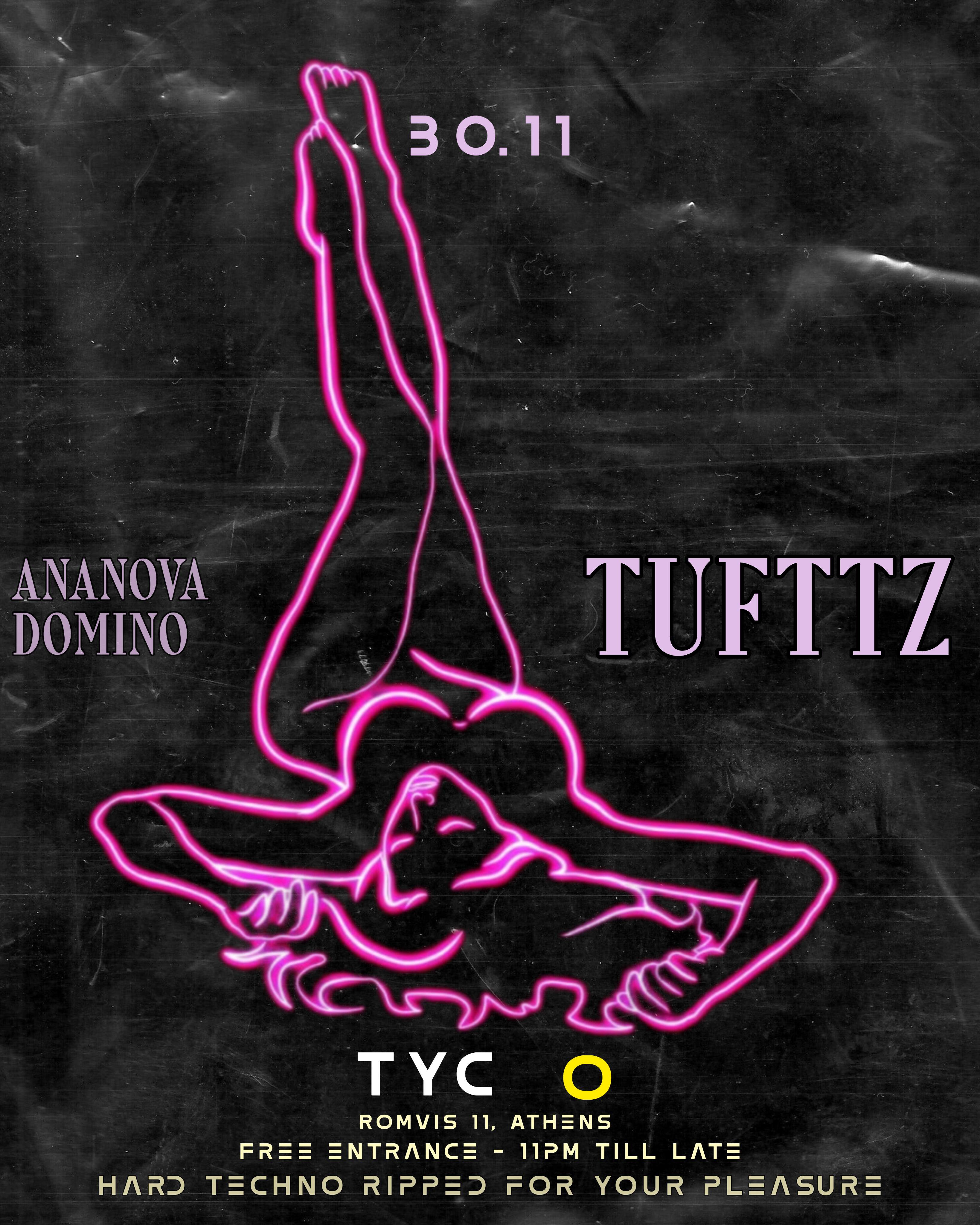 TUFTTZ at TYCO  - フライヤー表