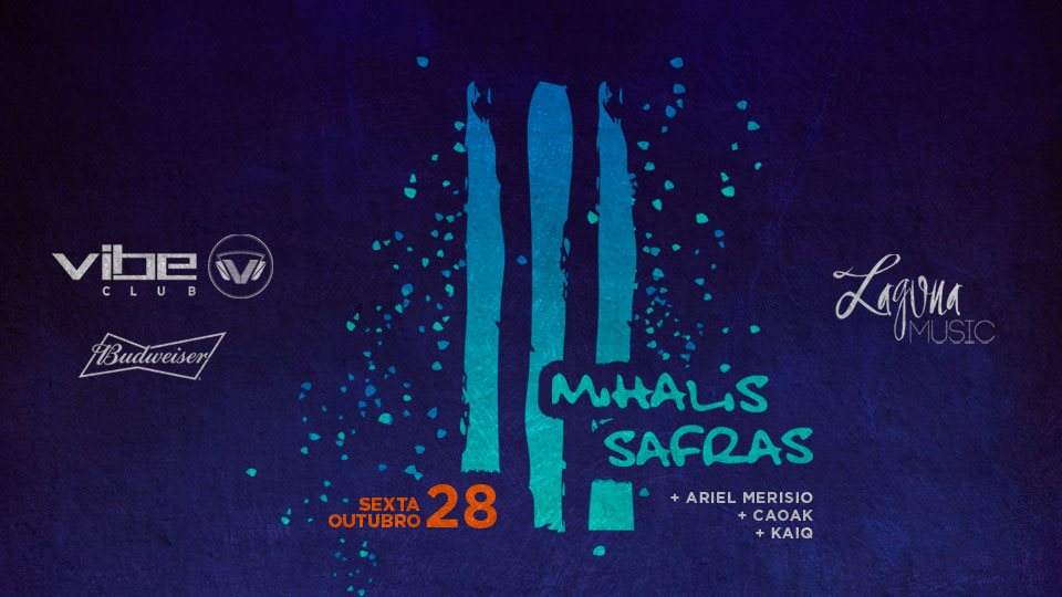 Laguna w/ Mihalis Safras - フライヤー表