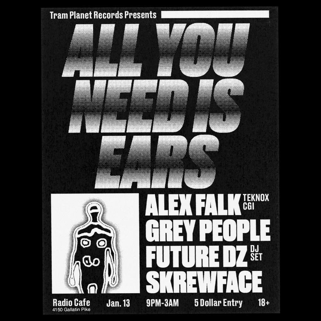 Tram Planet presents: All You Need Is Ears - フライヤー表