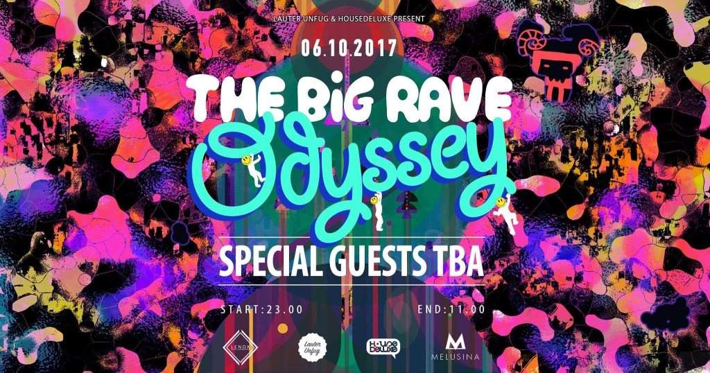 The Big Rave Odyssey with Santé & Nick Curly - Página frontal