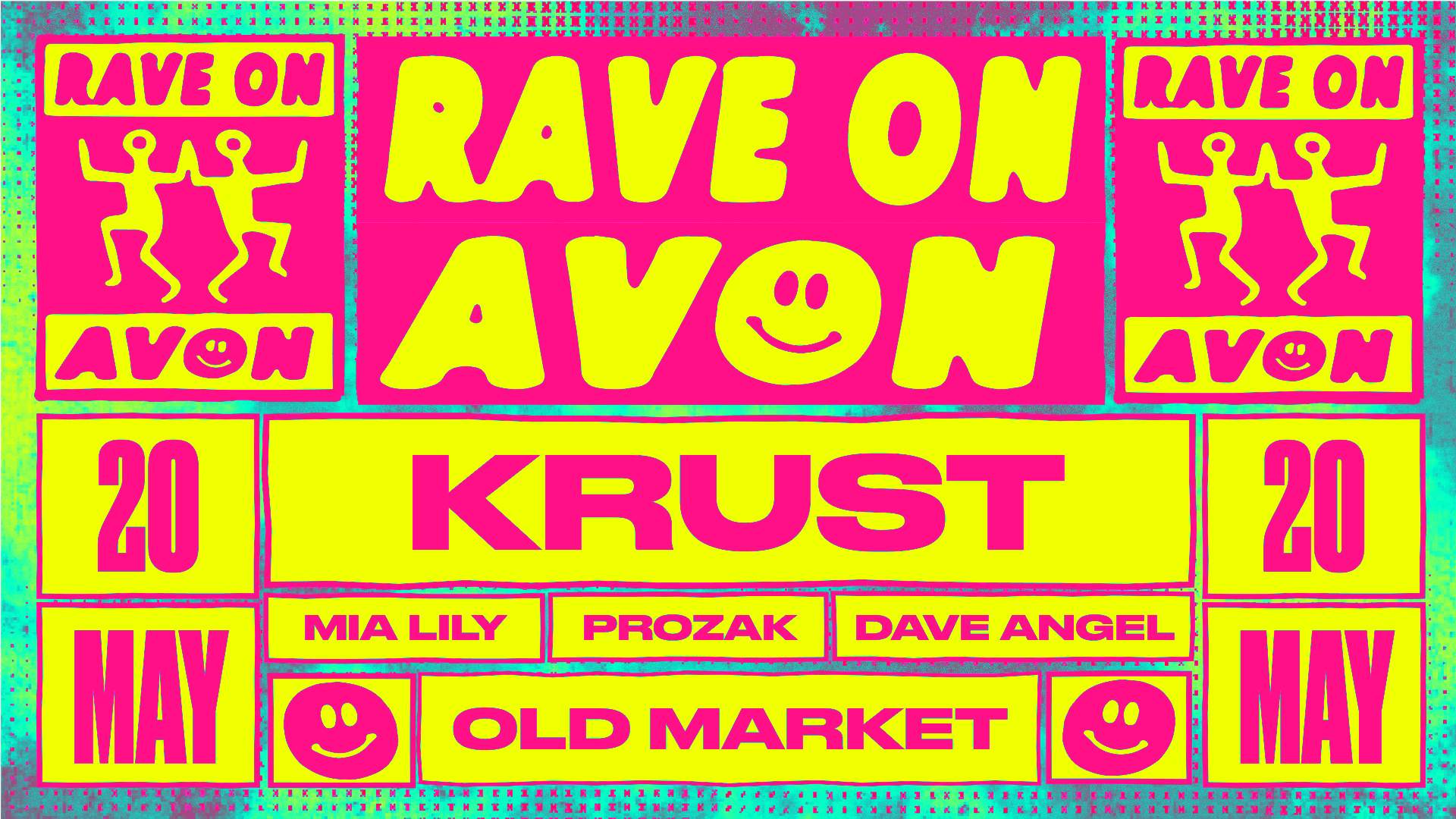 Rave On Avon 2023 - フライヤー裏
