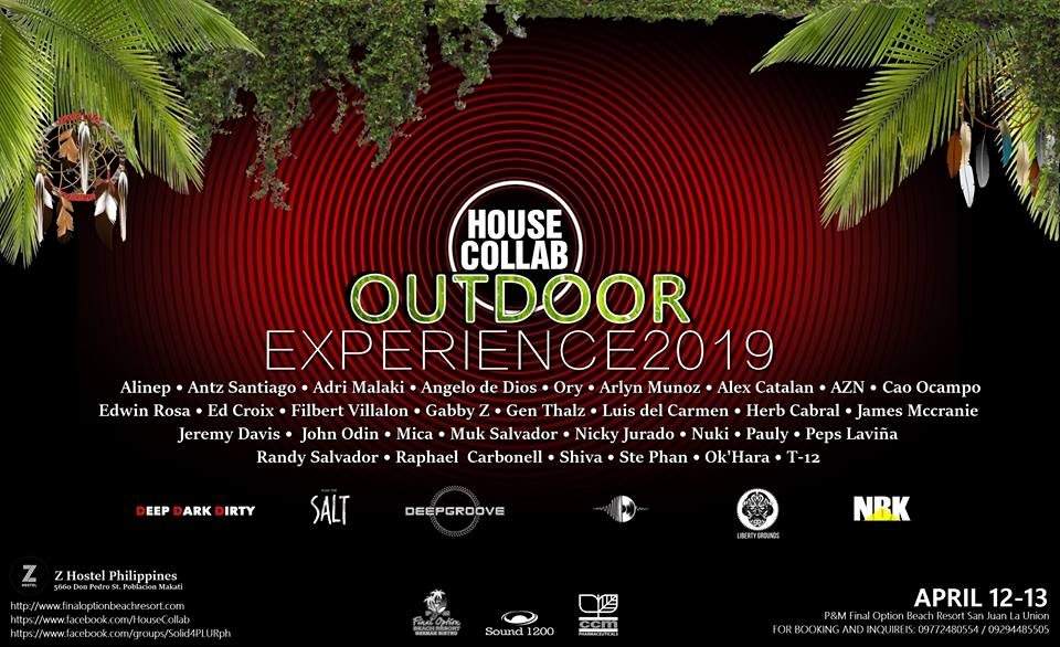 House Collab Outdoor Experience 2019 - Página frontal