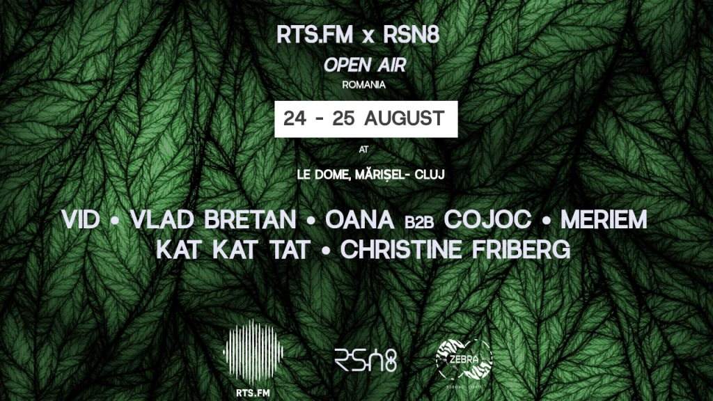RTS.FM x Rsn8 Open Air - Página frontal