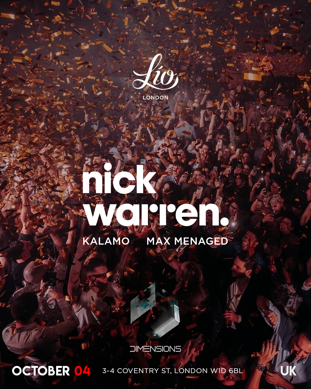 Lio London Opening Party: Nick Warren, Kalamo, Max Menaged at Lío ...