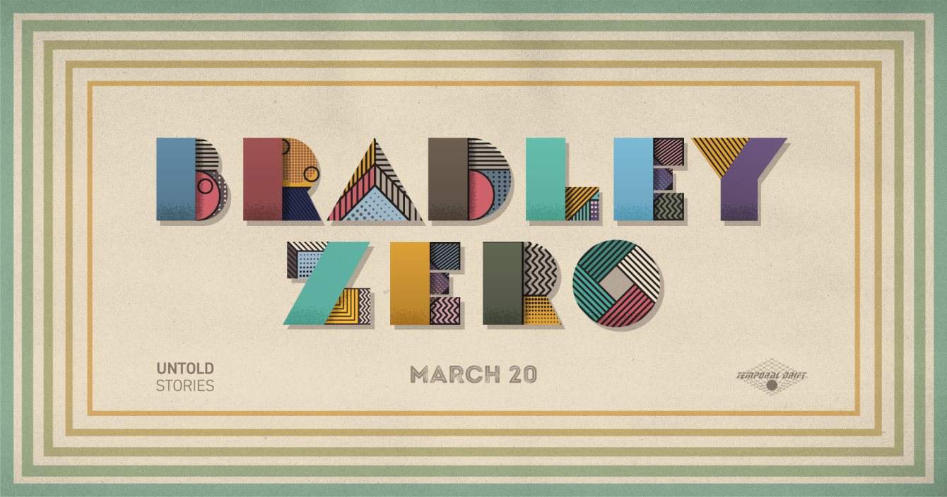Cancelled in 2020: Bradley Zero (Rhythm Section Int'l) - フライヤー裏