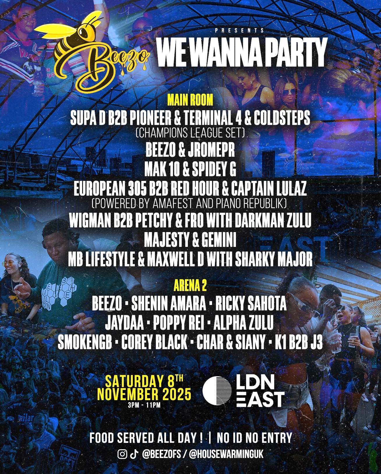 Beezo presents: we wanna party Deep, tech,tribal house bei LDN East, London