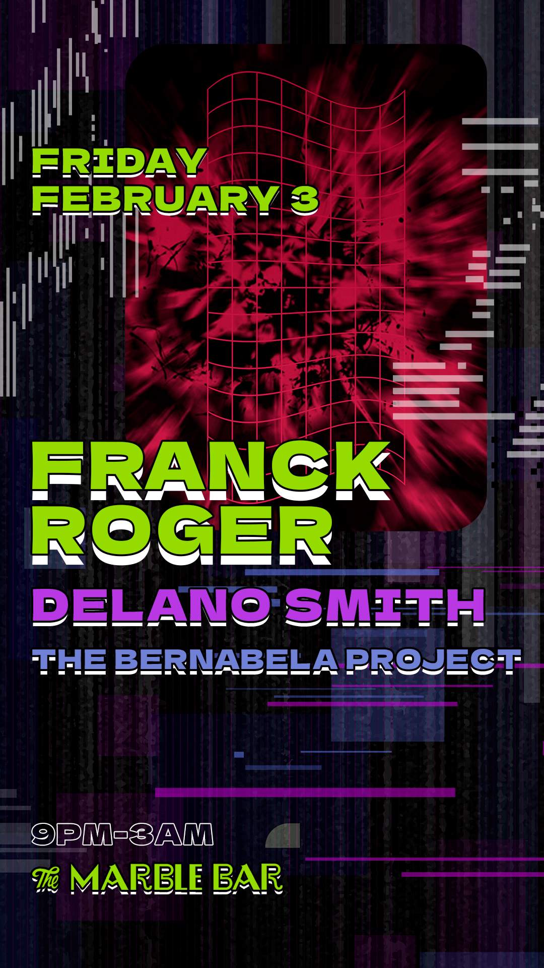 Franck Roger with Delano Smith and The Bernabela Project - Página frontal