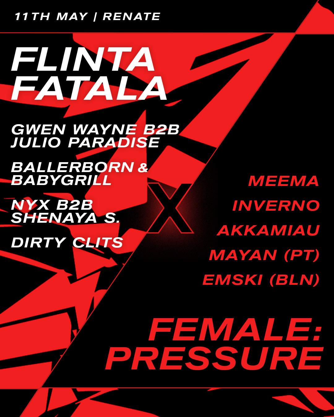 FLINTA FATALA X female:pressure - Página trasera