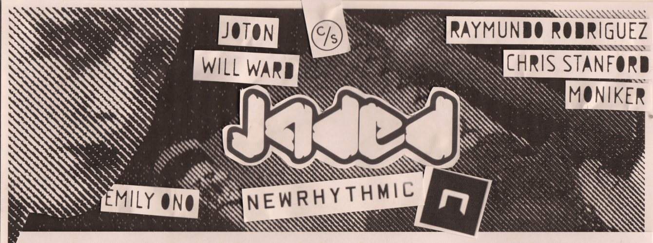 Jaded with Joton & Will Ward - フライヤー表