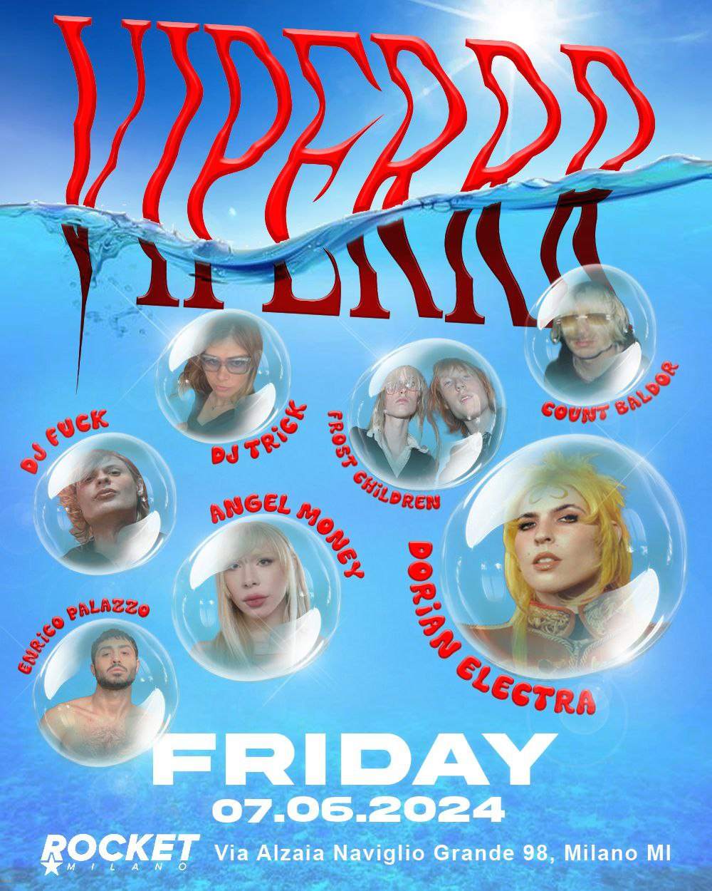 VIPERRR with DORIAN ELECTRA, the frost children, sam rolfes at The ...