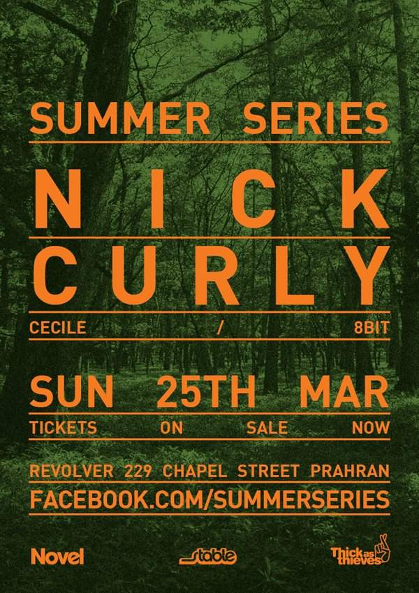 Summer Series with Nick Curly - Página frontal