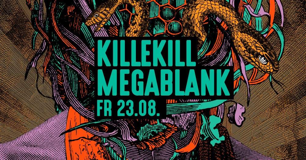 Killekill Megablank: Cassegrain & Tin Man, Blind Observatory & More - フライヤー表