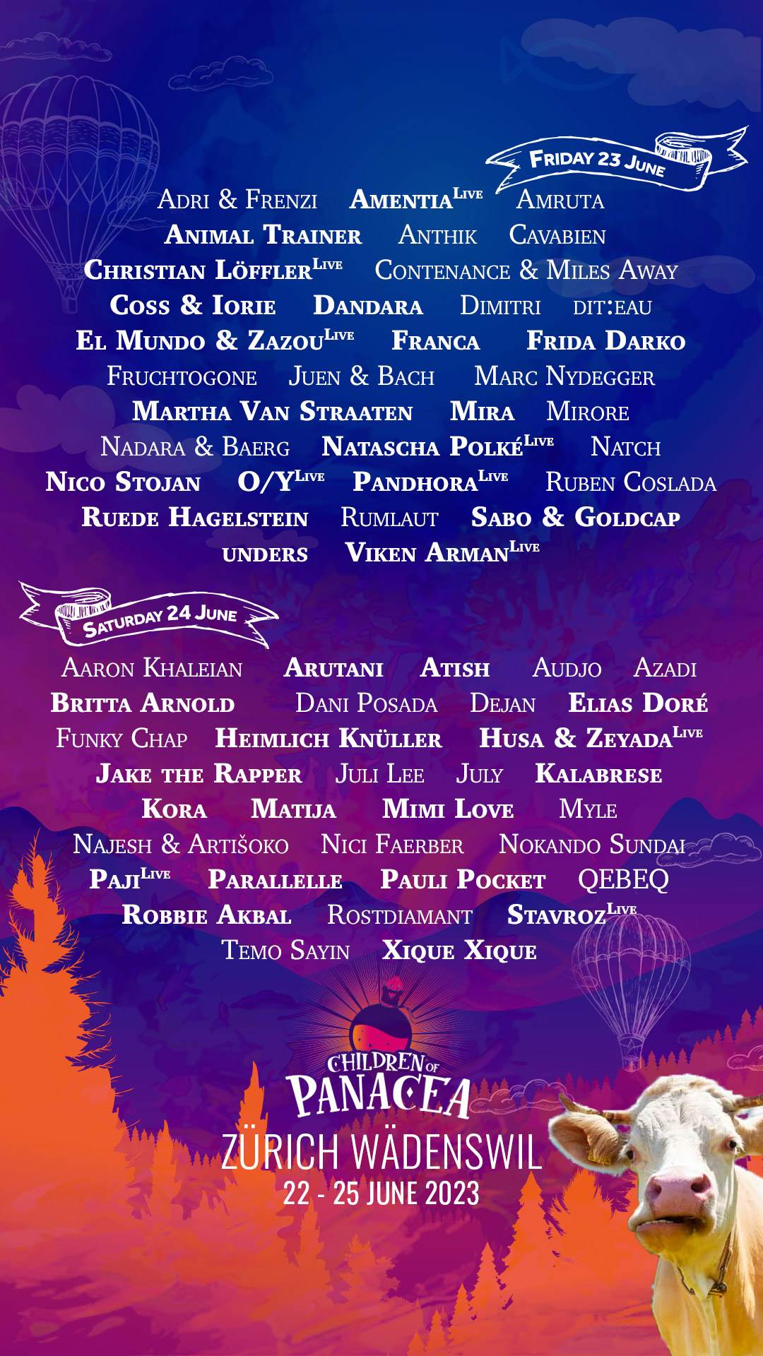 Children of Panacea Festival 2023 - Página trasera