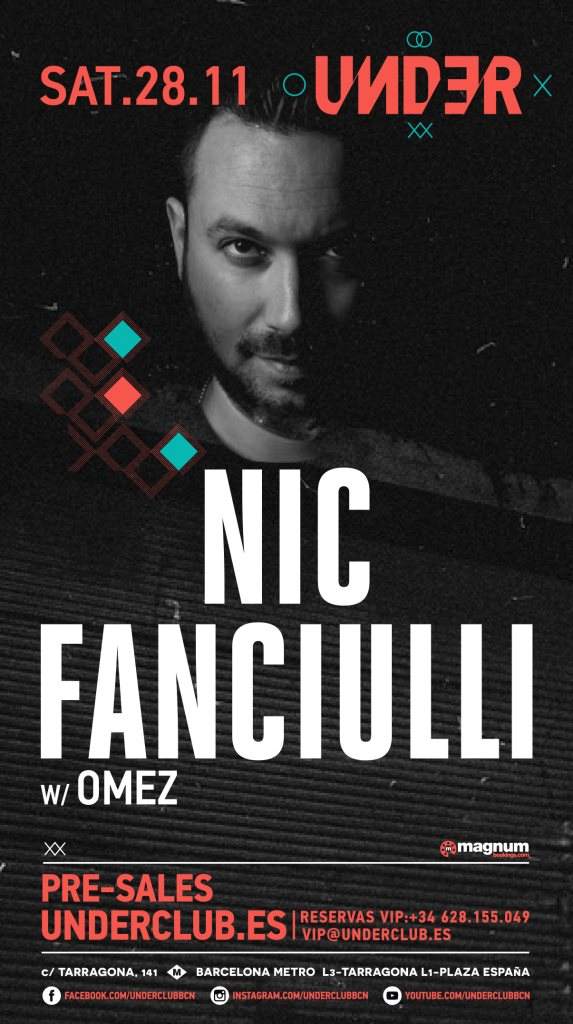 Under Club presents Nic Fanciulli - Página frontal