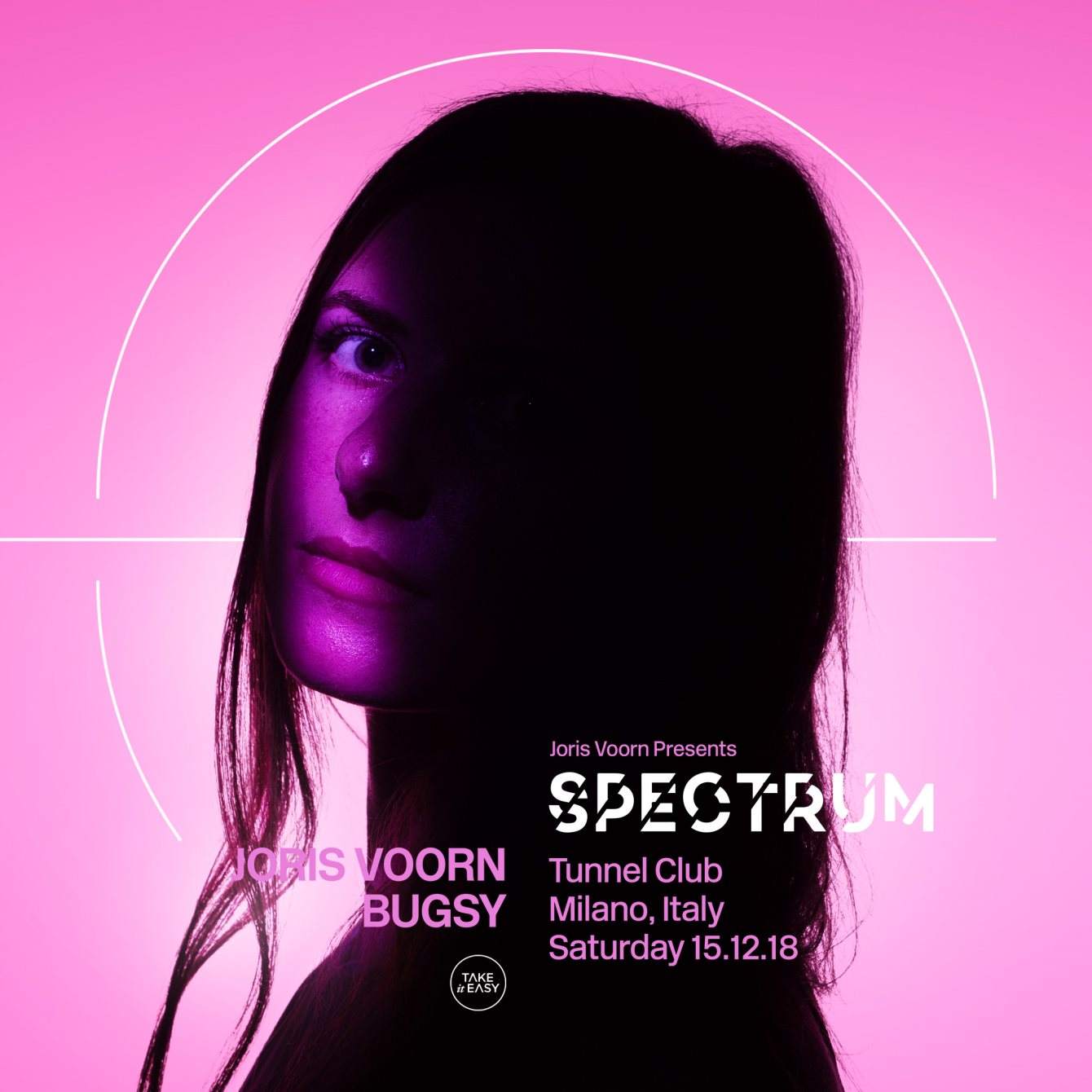 Joris Voorn presents Spectrum - Take it Easy - フライヤー表