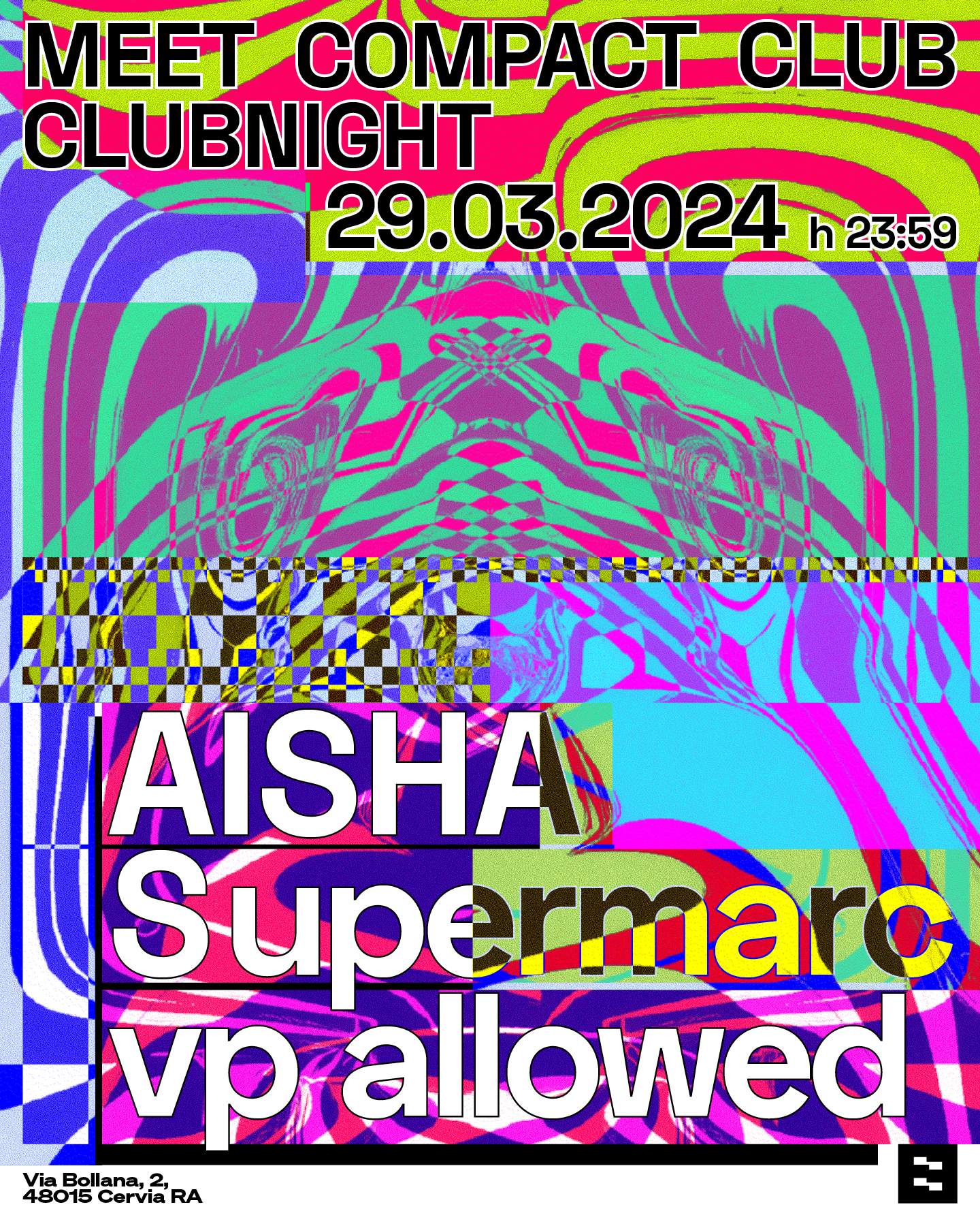 Meet Compact Club with AISHA - フライヤー裏