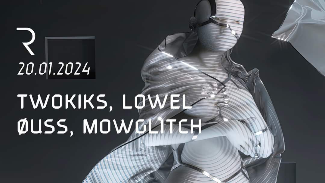 La Releve - TwoKiks invites Lowel, Øuss, Mowglitch - フライヤー表