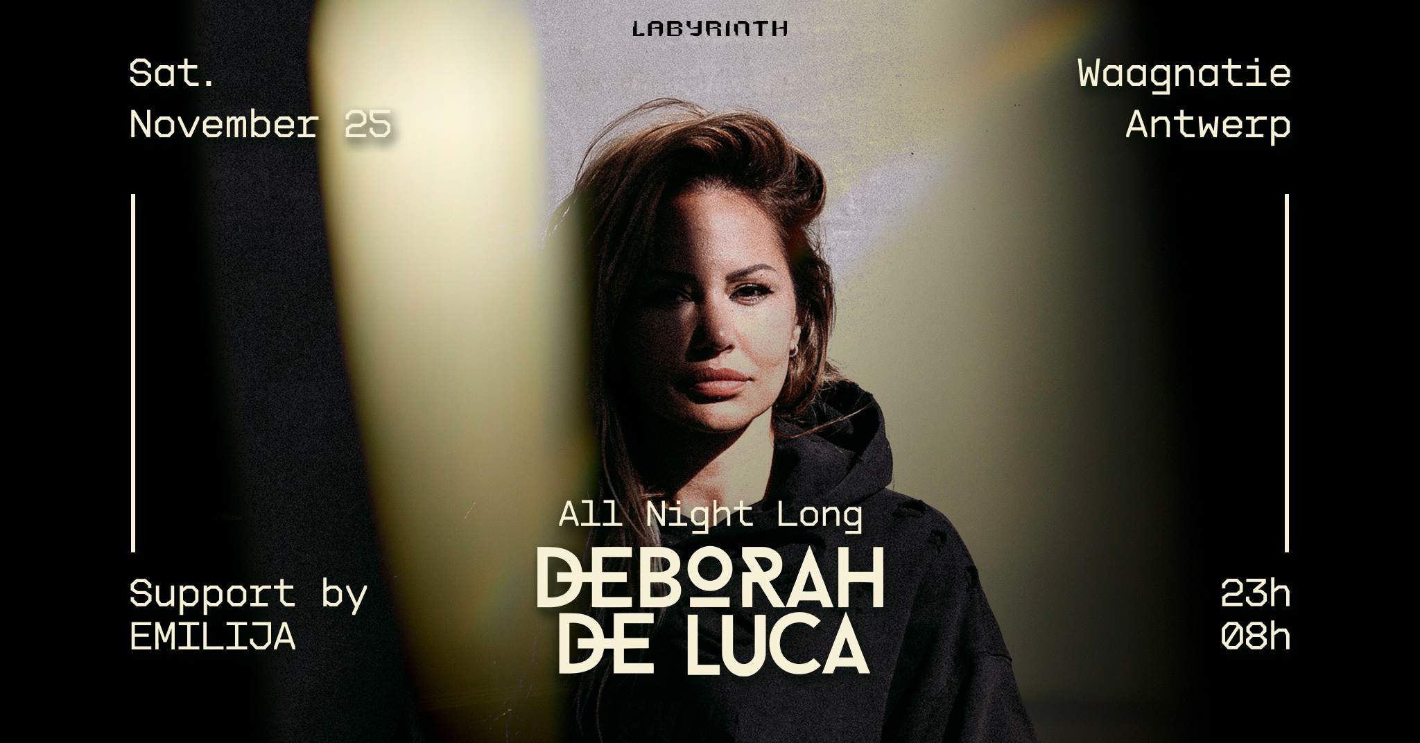 Deborah De Luca All Night Long at Waagnatie Expo & Events, Antwerp