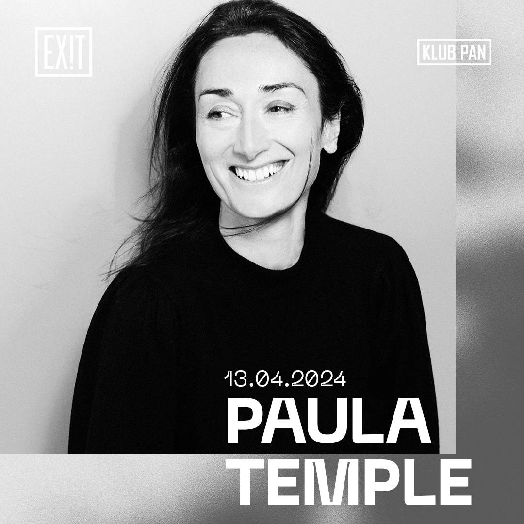 EXIT with Paula Temple - フライヤー表