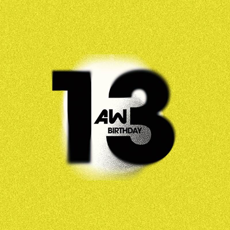 Audiowhore 13th Birthday - フライヤー表