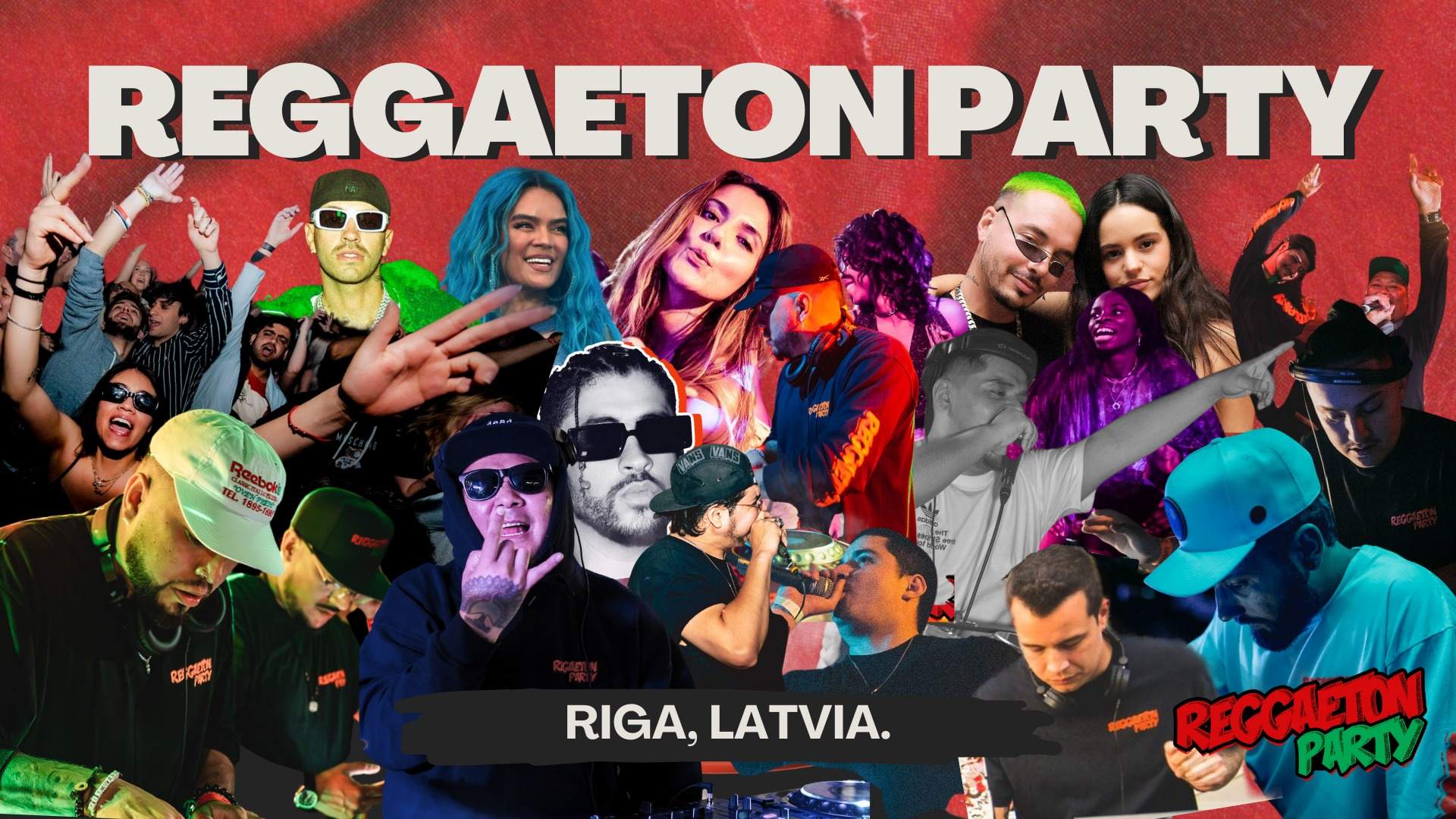 Reggaeton Party (Riga) May 2024 - フライヤー表