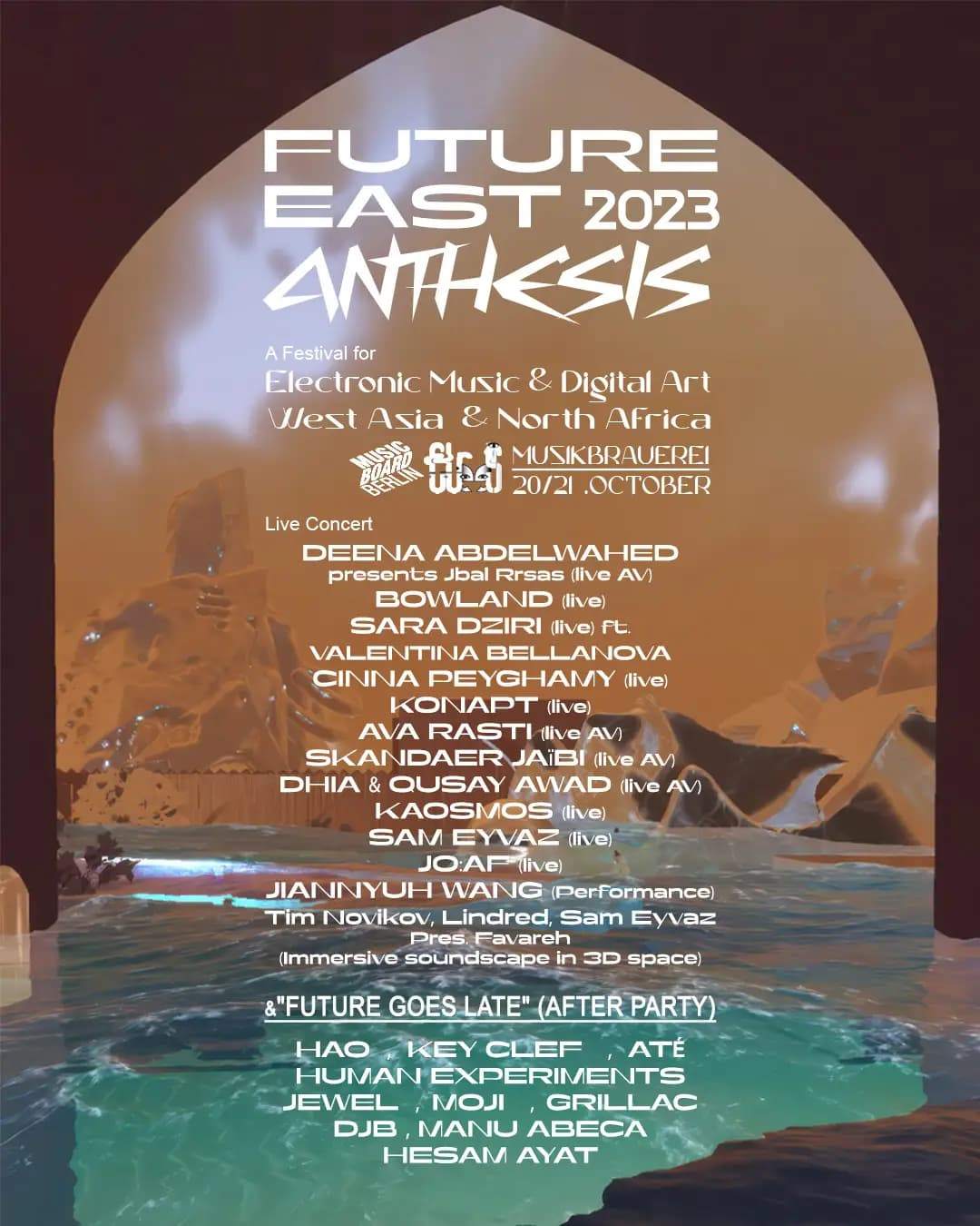 Future East Festival 2023 - フライヤー表