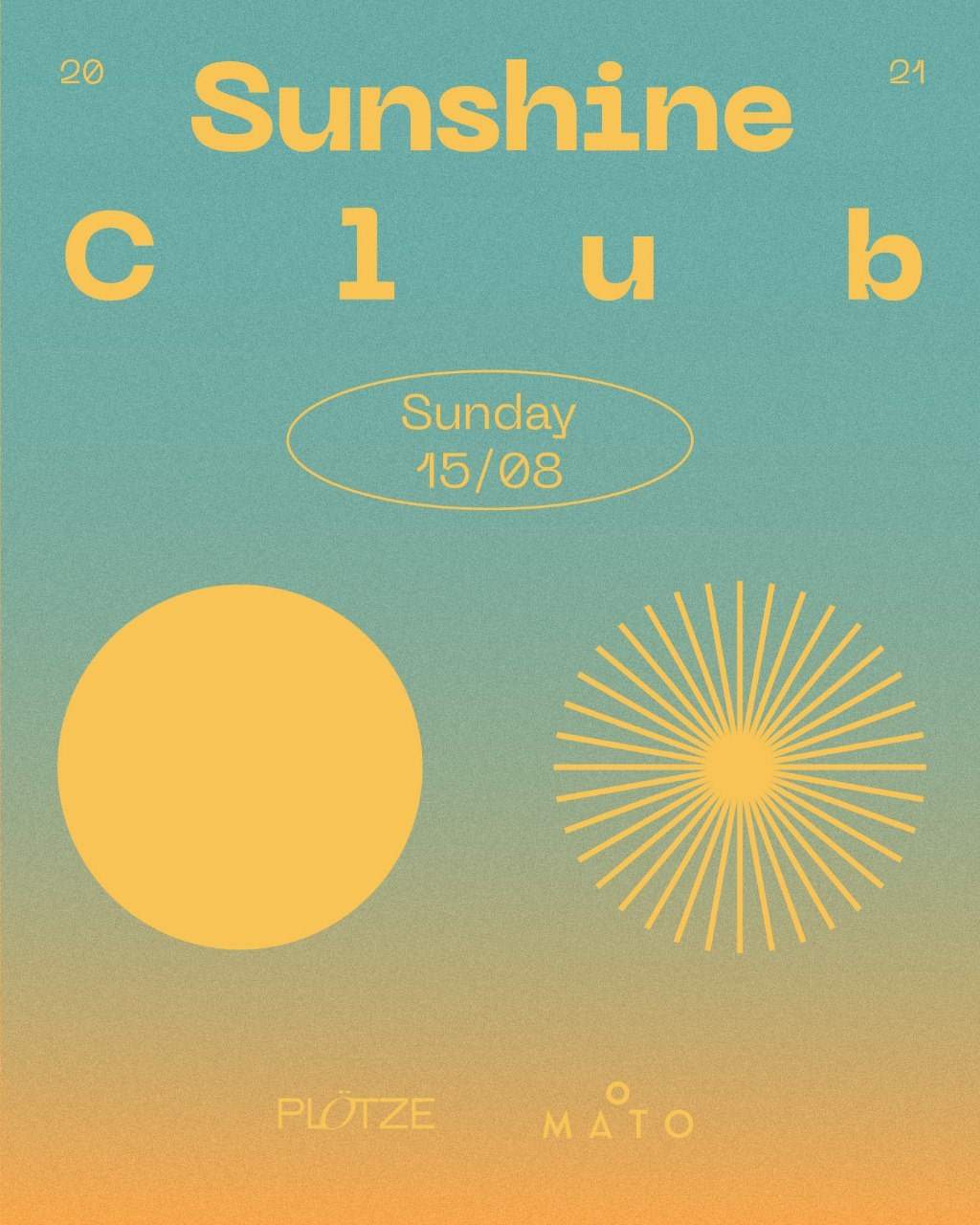 Sunshine Club - Página frontal