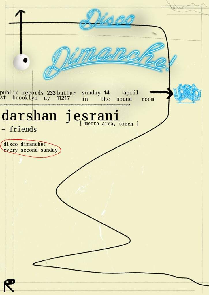Disco Dimanche with Darshan Jesrani - Página frontal
