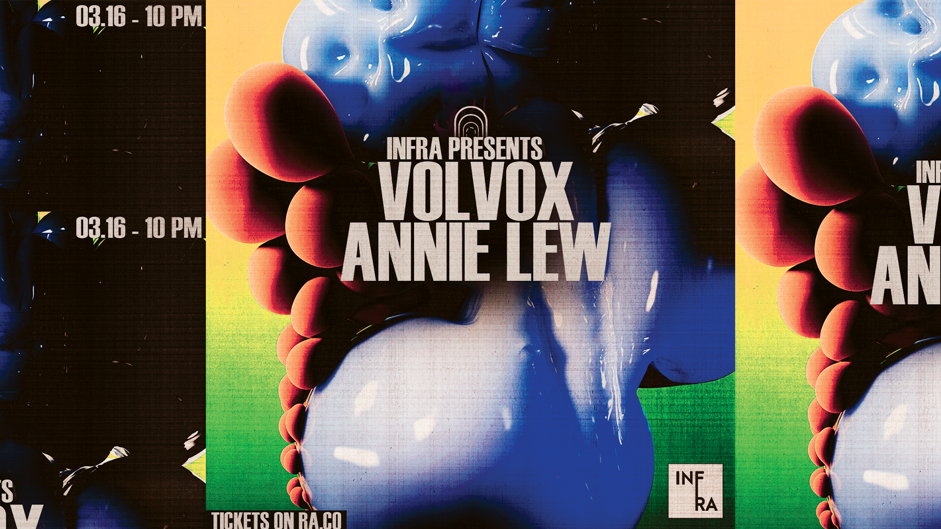 Infra presents Volvox & Annie Lew - Página frontal