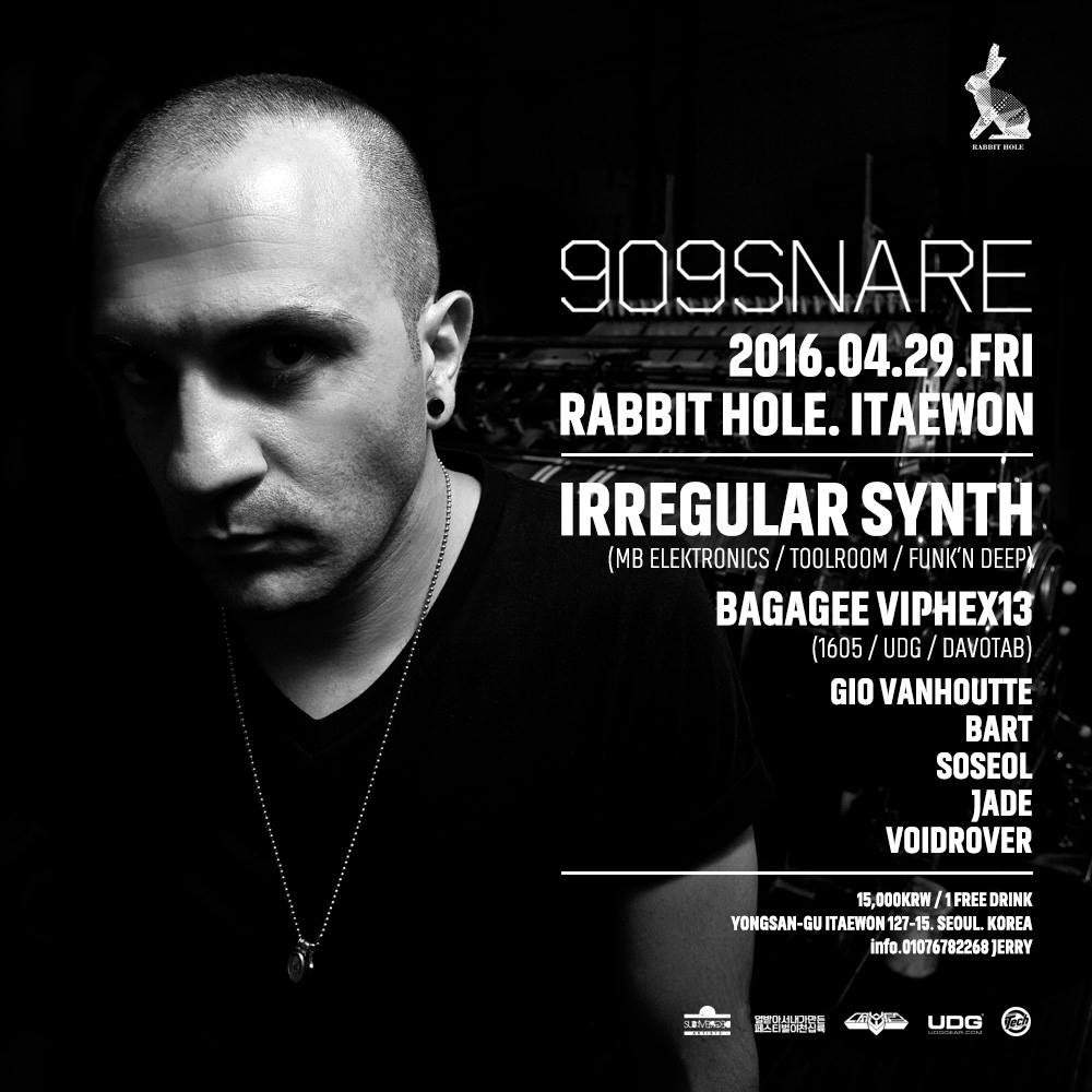 909snare Irregular Synth X Rabbit Hole at Itaewon Rabbit Hole, Seoul