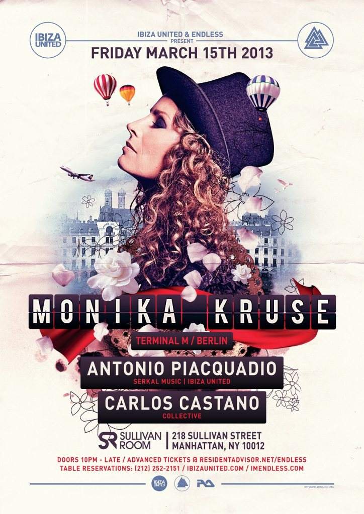 Ibiza United + Endless present Monika Kruse / More - Página frontal