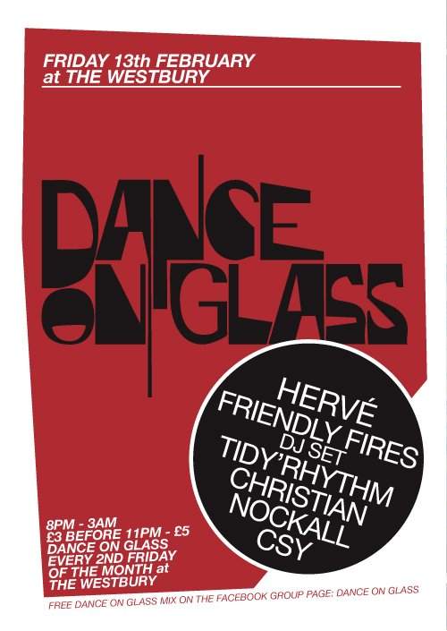 Dance On Glass W Herv� - Página frontal