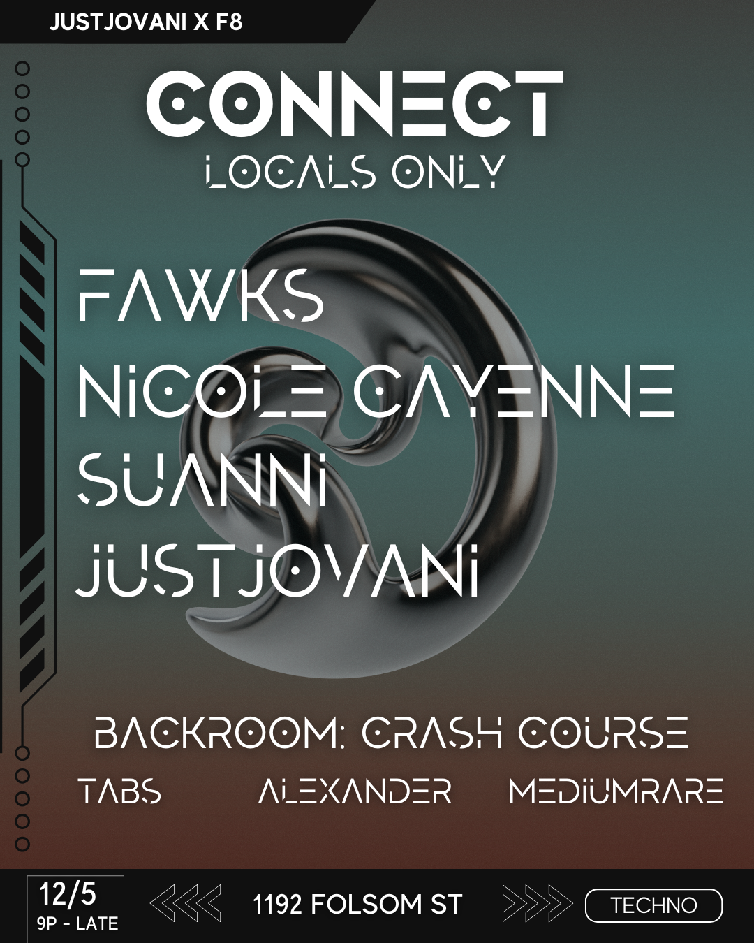 CONNECT ft Fawks, Nicole Cayenne, Suanni, JustJovani + Crash course ...