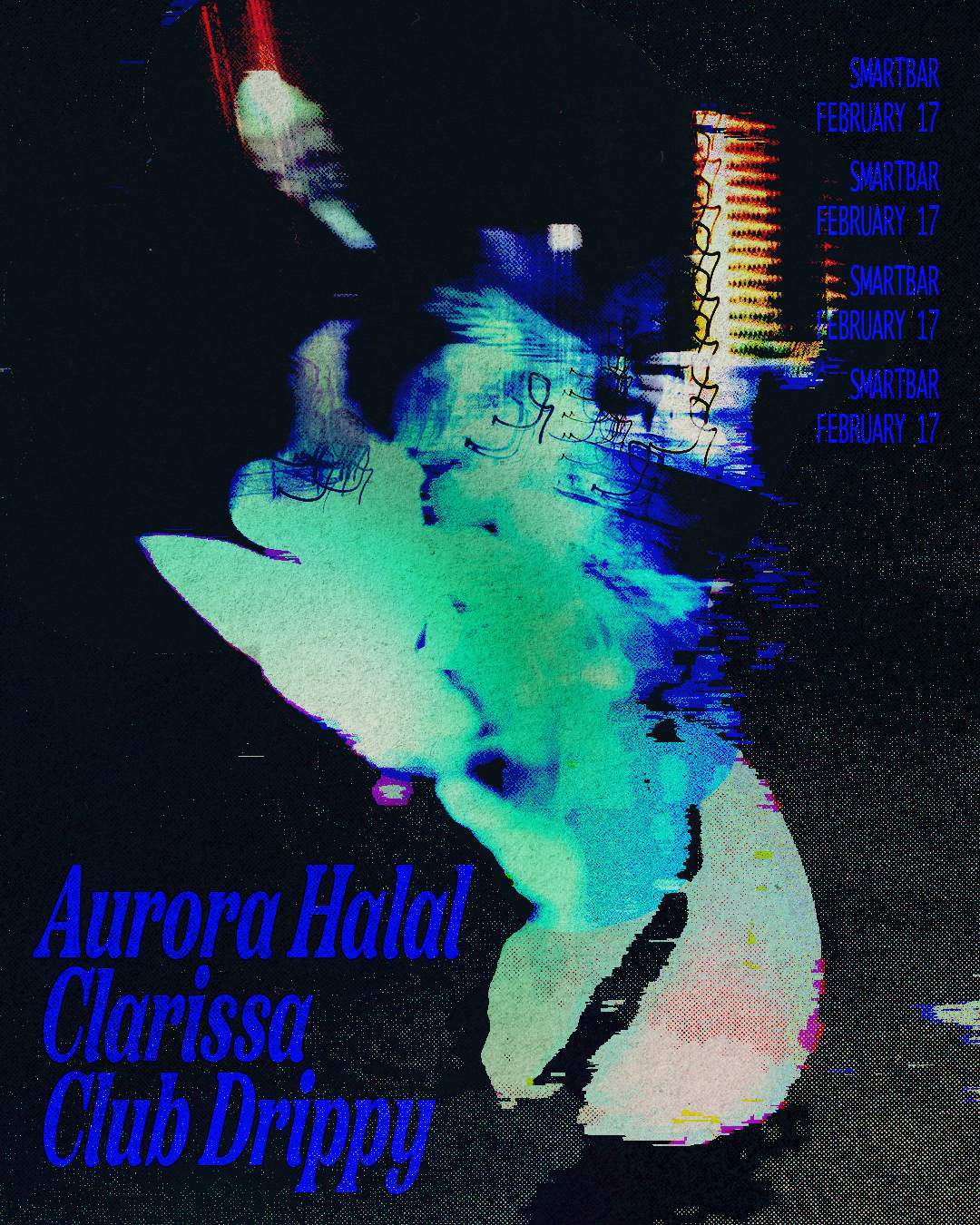 Aurora Halal - Clarissa - Club Drippy - フライヤー表