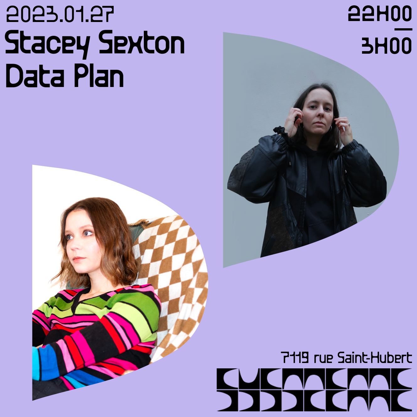 Stacey Sexton & Data Plan - Página frontal
