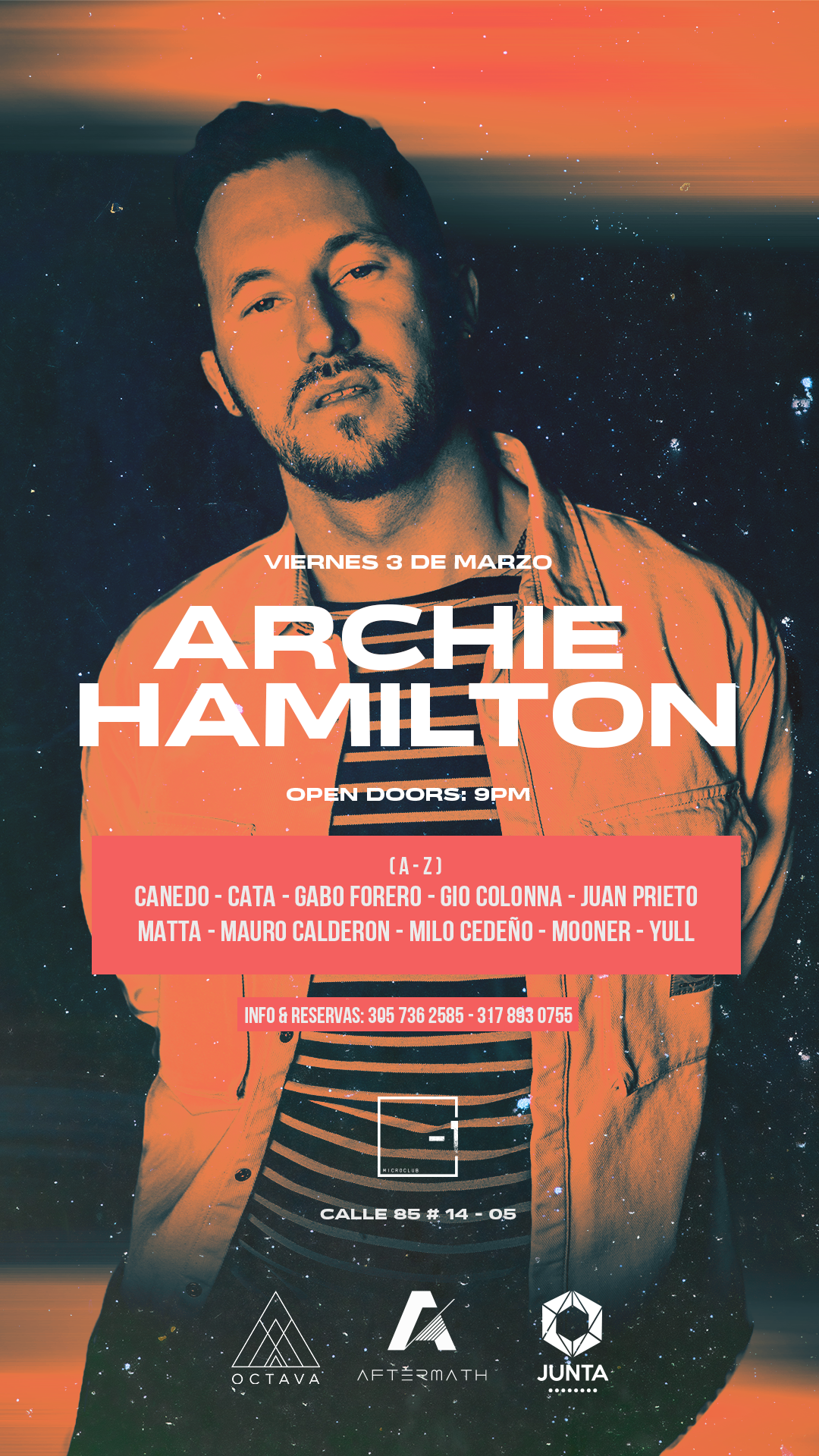 Archie Hamilton en Menos Uno - Página frontal