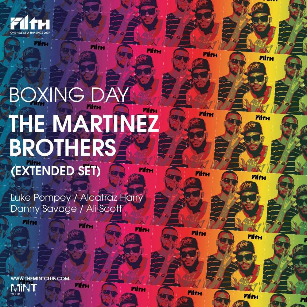 Filth Boxing Day: The Martinez Brothers - Página frontal