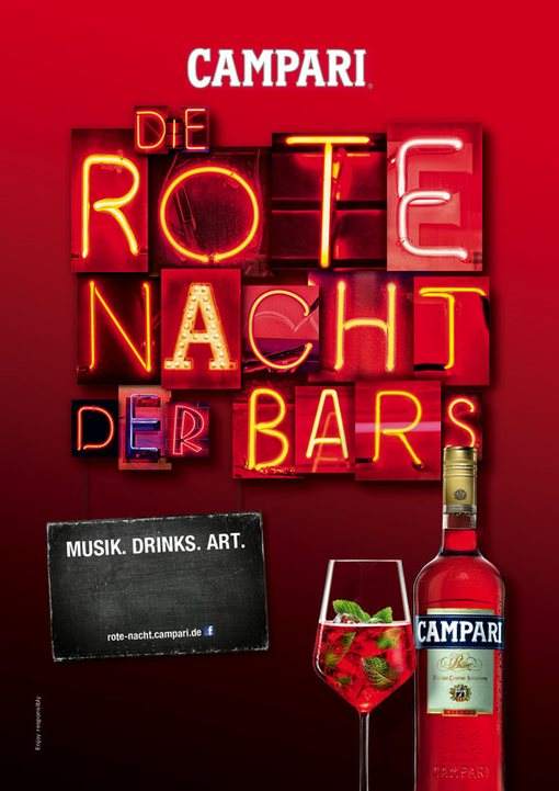 Campari: Die Rote Nacht der Bars - Living Room - Página frontal