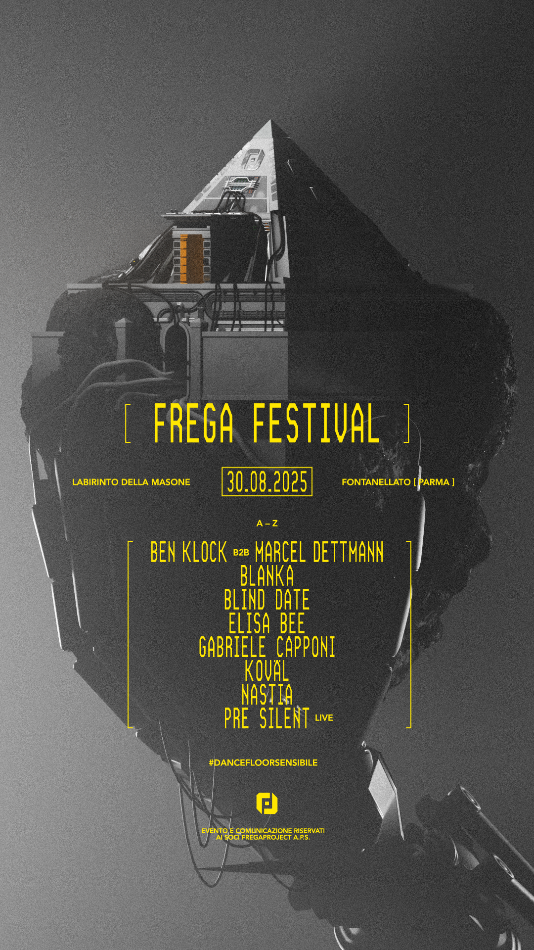 Frega Festival 2025 #dancefloorsensibile at Labirinto Della Masone, North